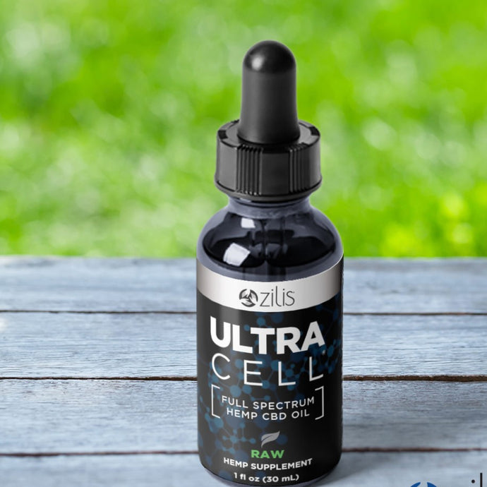 UltraCell™ Full Spectrum Hemp CBD Oil - Raw